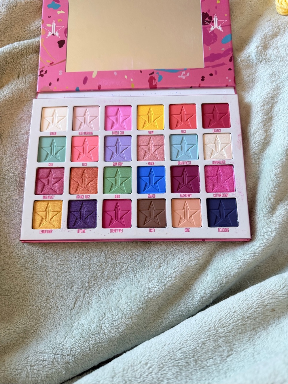 Jeffree Star Cosmetics Jawbreaker Eyeshadow Palette - Lightly Swatched No Box